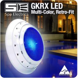 Spa Electrics GKRX / GK7 Multi Plus (Multi-Colour) LED Pool Light, Retro Fit