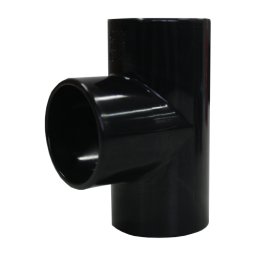 Vinidex PVC Tee 40mm Black