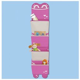 Pkolino Mess Eaters: Hanging Organiser - Pink