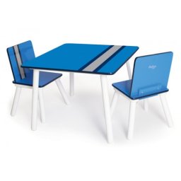 Pkolino Classically Cool Table and Chairs - Racing Stripes
