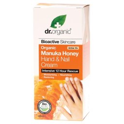 Organic Manuka Honey Hand & Nail Cream 125ml