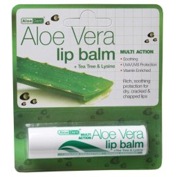 Natural Aloe Vera Lip Balm 4g