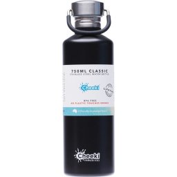 Stainless Steel Bottle - Matte Black 750ml