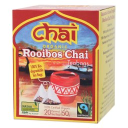 Organic Rooibos Chai Tea Bags x20