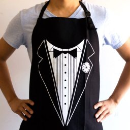 Tuxedo BBQ Apron