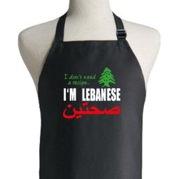 I Don't Need A Recipe I'm Lebanese Apron