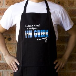 I Don't Need A Recipe I'm Greek Apron
