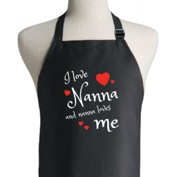 I love Nanna and Nanna loves me Apron