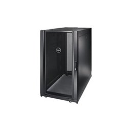 Dell 24U Rack Cabinet for Server - 482.60 mm Rack Width - Black
