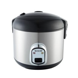 Maxim Kitchen Pro MKRC10S 1.8L 10 Cup Rice Cooker Steamer Healthy Cooking Non-Stick