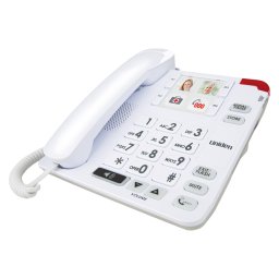 UNIDEN SSE34 Sight & Sound Enhanced Corded Home Phone System