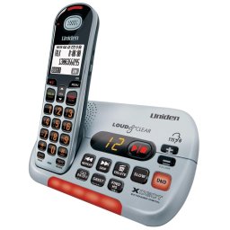 Uniden SSE35 Visual and Hearing Impaired Single Handset Cordless Phone System