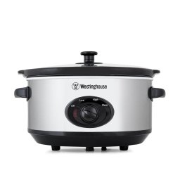 Westinghouse WHSC02SS 3.5L Slow Cooker Stainless Steel