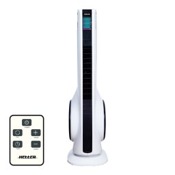 Heller TTF70R 70cm Turbo Tower Fan with Remote White