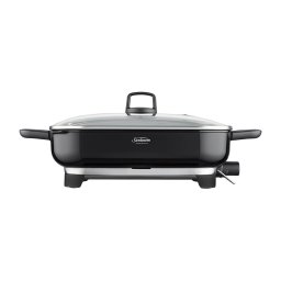Sunbeam FP6910 DimpleTech Frypan, Black