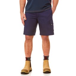 King Gee Work Cool 2 Rip Stop Navy Shorts