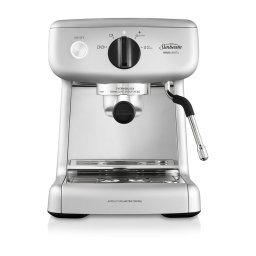 Sunbeam EM4300S Mini Barista Silver Espresso Coffee Machine