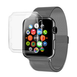 Orzly Invisi Screen Guard Protector Case for Apple Watch 38mm (Series 1)