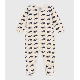 PETIT BATEAU Pyjama dors bien imprimé baleines