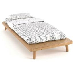 LA REDOUTE INTERIEURS Lit plateforme + sommier + tablette, Jimi