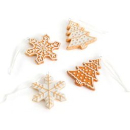 LA REDOUTE INTERIEURS Lot de 4 décorations de noël à suspendre, Caspar