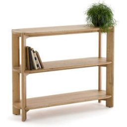 LA REDOUTE INTERIEURS Console 3 tablettes chêne massif, Elmo