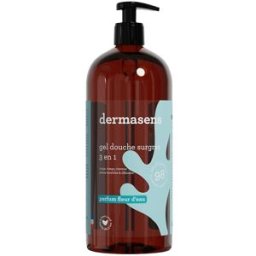 Marque Verte Dermasens Gel Douche Surgras 3 en 1 Fleur 1 L