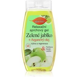 Bione Cosmetics Green Apple + Argan Oil gel de douche 260 ml