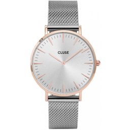 CLUSE La Bohème Mesh Rose Gold/Silver CL18116