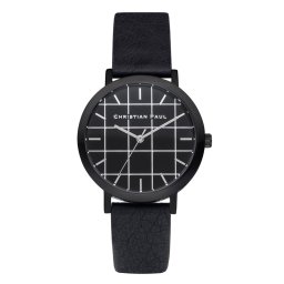 Christian Paul - The Strand Grid 35 MM - Black / Black