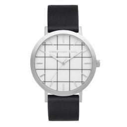 Christian Paul - Elwood Grid 43 MM - Silver / Black