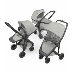 Combination 3-in-1 Reversible - Zwart/Grijs