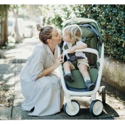 Combination 3-in-1 Reversible - Zwart/Olijf groen