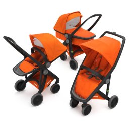 Combination 3-in-1 Reversible - Zwart/Oranje