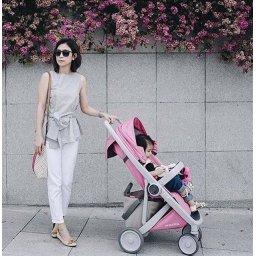 Combination 3-in-1 Reversible - Zwart/Pink