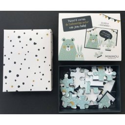 Puzzel Peter Golden bear - Wil je mijn peter worden?