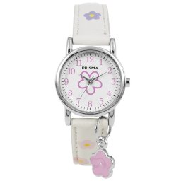 Prisma kinderhorloge CW.322 kids Little Flower Wit