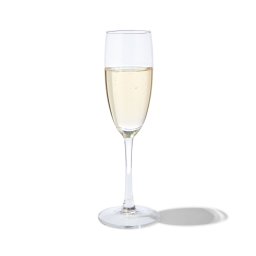 HEMA 4-pak Champagneglazen 190ml (transparant)