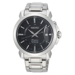 Seiko SNQ159P1 - Premier Perpetual - Horloge