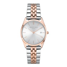 Rosefield - The Ace - Silver Sunray Rosé/Silver - ACSRD-A06 horloge