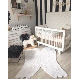 Wings 100% katoenen vloerkleed - kan in de wasmachine!