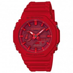 Casio G-Shock GA-2100-4AER - Rood - horloge