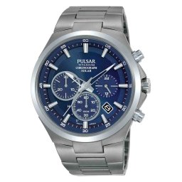 Pulsar PZ5095X1 Solar - Titanium - horloge