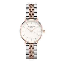 Rosefield - The Small - Rosegold/Silver - 26SRGD-271 horloge