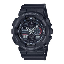 Casio G-Shock GA-140-1A1ER - Black - horloge