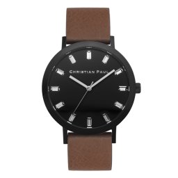 Christian Paul - Bridport Luxe 43 MM - Black / Brown