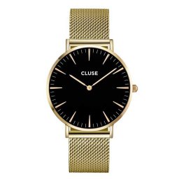 CLUSE CW0101201014 - La Boheme Mesh Gold/Black - Horloge