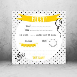 Uitnodigingen Geel