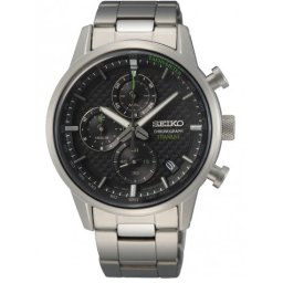 Seiko SSB389P1 - chronograaf - Titanium - Horloge