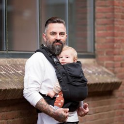 Baby Draagzak Nabaca - Comfort Zwart